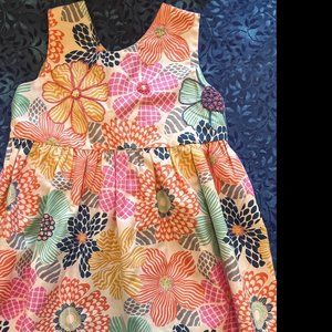 Spring Flower Dress/Toddler